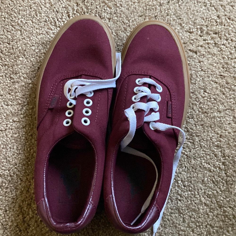 Like new red Vans